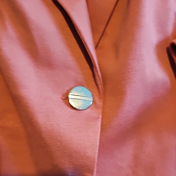 NWT Jules & Leopold Coral Salmon Blazer Business Casual Small Stretch Lined - Picture 4 of 6